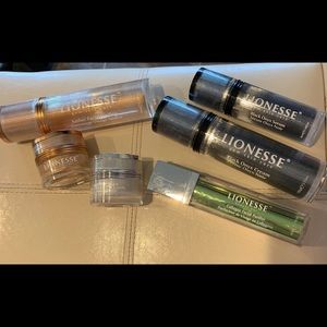 Lionesse Gemstone line facial care products